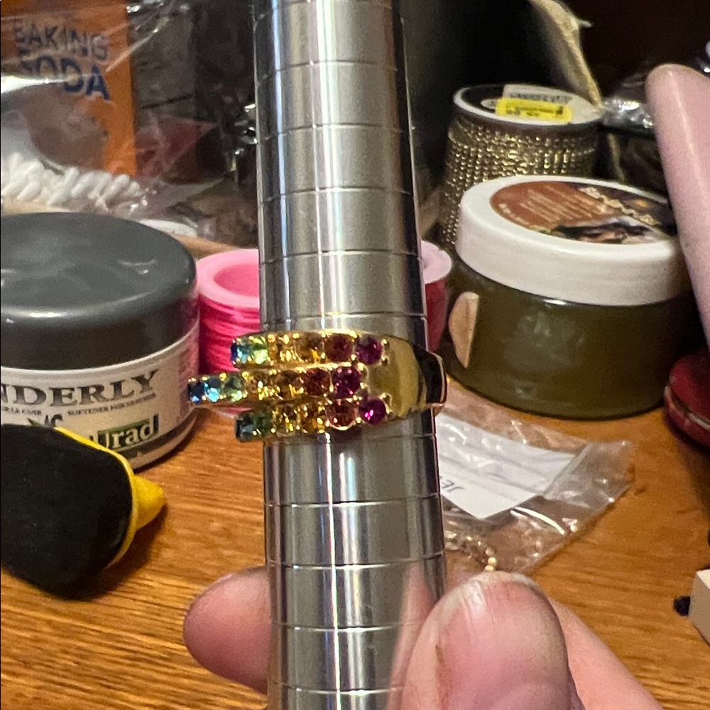 Kurt Geiger Multicolor Gemstone Ring - image 6